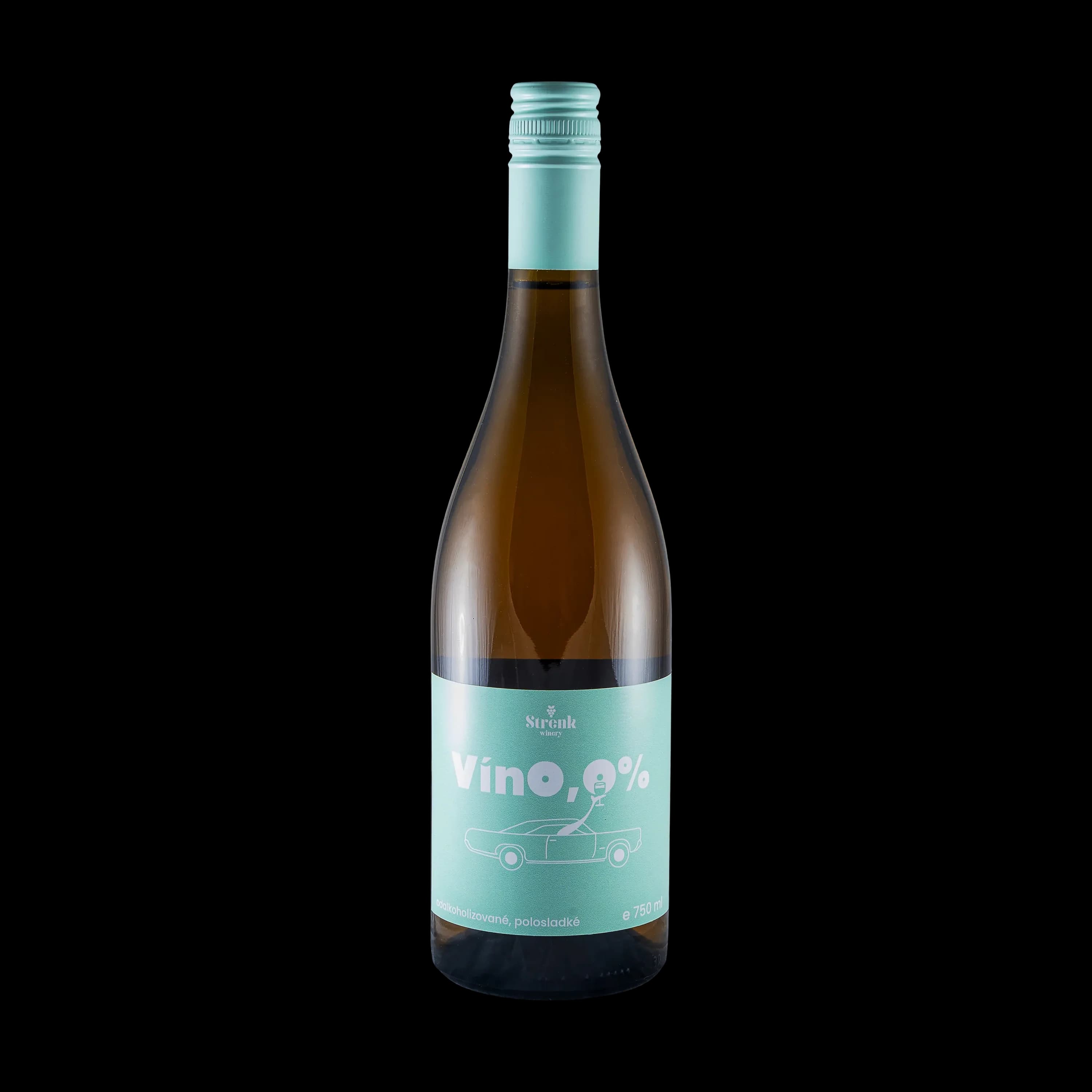 Vín0,0% Furmint, polosladké - nealkoholické víno Strenk Winery
